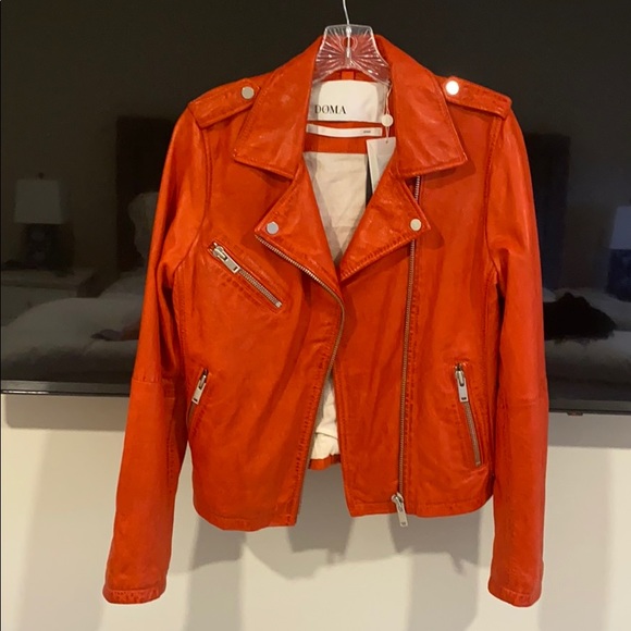 Doma Jackets & Blazers - Doma red leather jacket